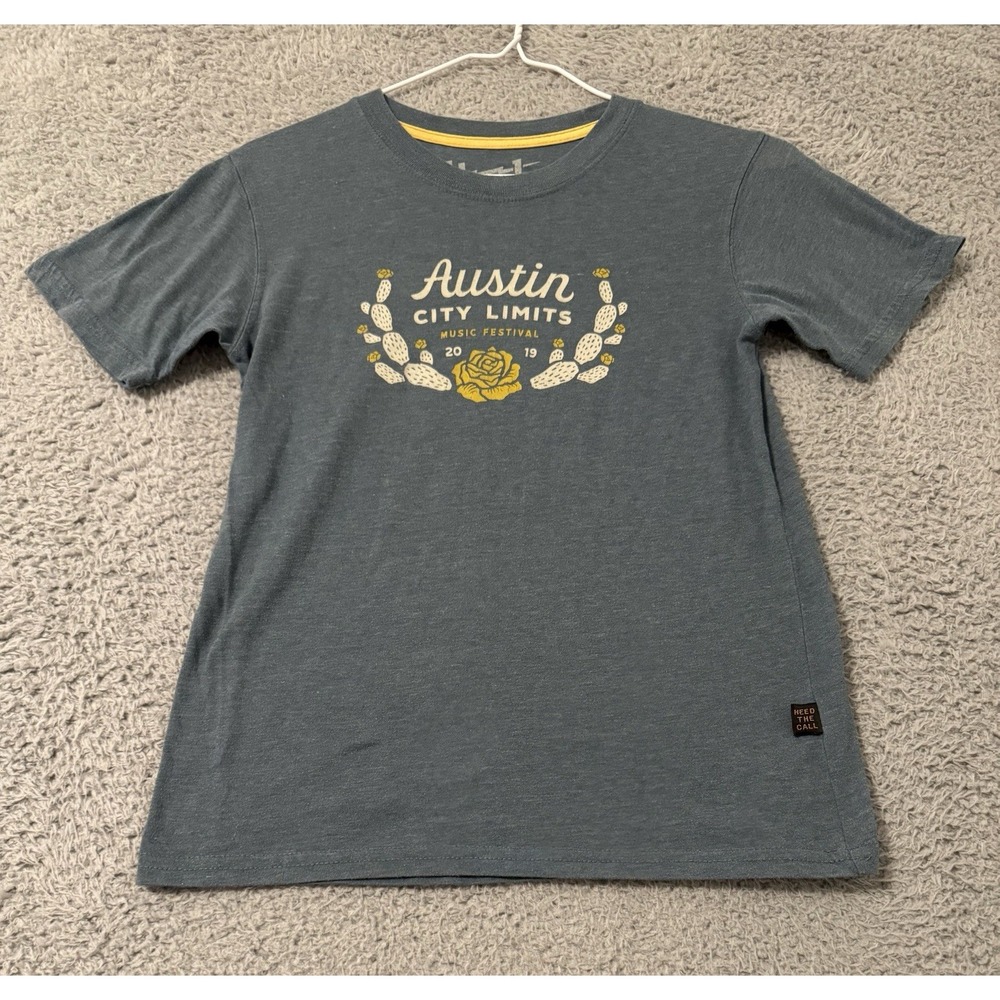 Howler Bros Gray Rose Cactus Austin City Limits ACL Music‎ Fest Tshirt 2019 M